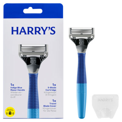 Harrys 5 Blade Razor Indigo Blue