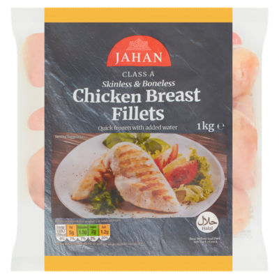 Jahan Frozen Chicken Breast Fillet 1Kg