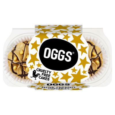OGGS Mega Caramel Cupcakes - Hand-Finished