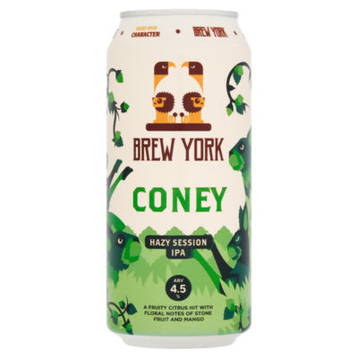 Brew York Coney Hazy Session IPA 440ml