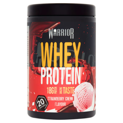 Warrior Whey Protein Strawberry Creme Flavour 500g