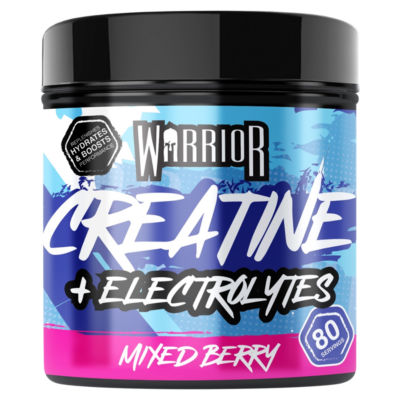 Warrior Creatine + Electrolytes Mixed Berry Food Supplement 360g