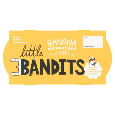 Little Bandits Banana Coconut Pot