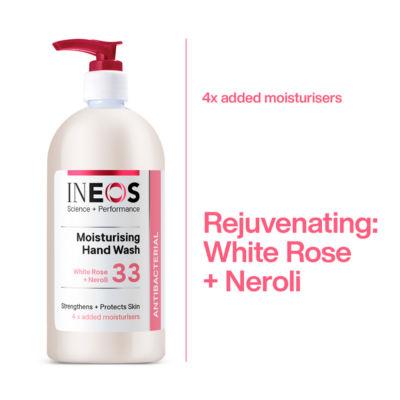 Ineos Antibacterial 33 White Rose + Neroli Moisturising Hand Wash 500ml