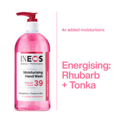 Ineos Antibacterial 40 Rhubarb + Tonka Moisturising Hand Wash 500ml