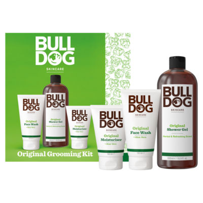 Bulldog Skincare Christmas Gift For Men Original Grooming Kit