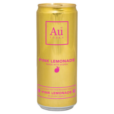 Au Vodka Pink Lemonade 330ml