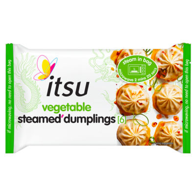 Itsu vegetable steamed dumplings 168g