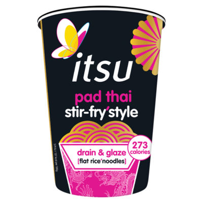 Itsu pad thai stir fry style noodles 83g
