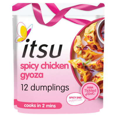 itsu itsu 12 spicy chicken gyoza dinner dumplings 240g