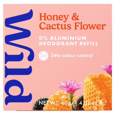Wild Honey & Cactus Flower Deodorant Refill 40g