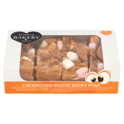 STUDIO BAKERY Caramelised Biscuit Rocky Road