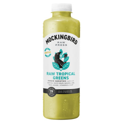 Mockingbird Raw Press Raw Tropical Greens 750ml