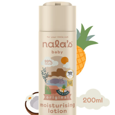 Nala's Baby Body Lotion with Oats, Coconut & Hibiscus 200ml