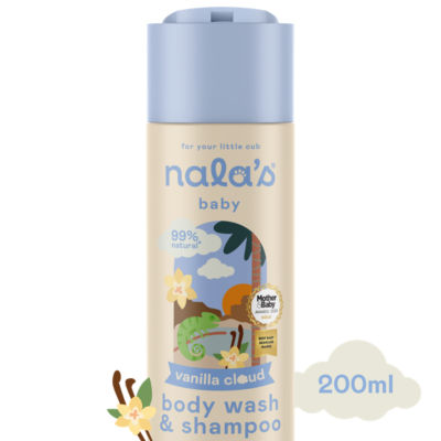 nalas Baby Body Wash & Shampoo 200ml