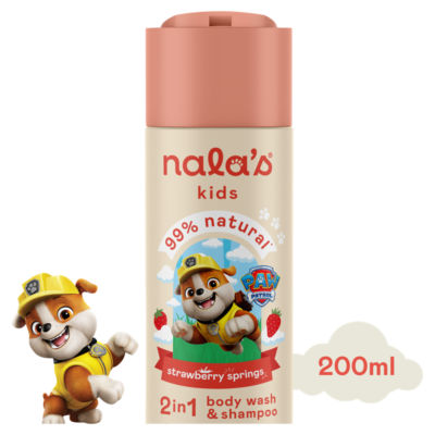 Nala's Kids Kids Paw Patrol 2In1 Wash & Shampoo 200Ml