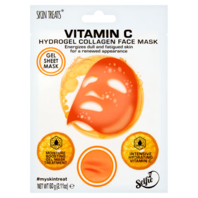 Skin Treats Vitamin C Hydrogel Collagen Face Mask 60g - ASDA Groceries