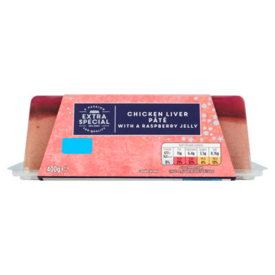 ASDA Extra Special Extra Special Chicken Liver Pâté with a Raspberry Jelly 400g