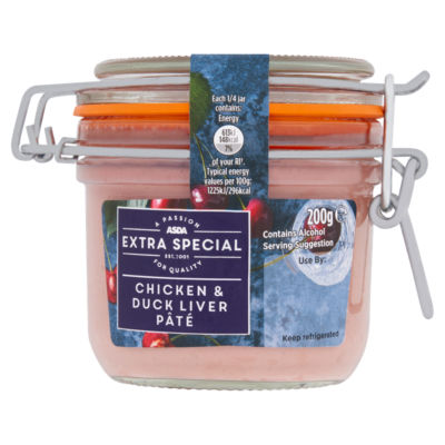 ASDA Extra Special Extra Special Chicken & Duck Liver Pâté 200g