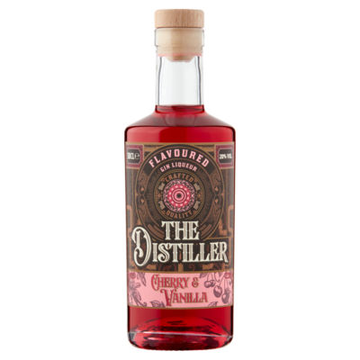 ASDA The Distiller Cherry & Vanilla Flavoured Gin Liqueur 50cl