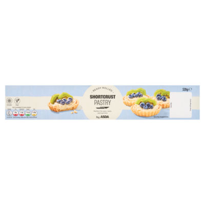 ASDA Ready Rolled Shortcrust Pastry 320g