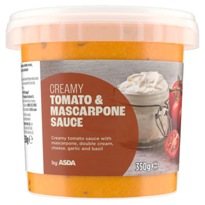 ASDA Creamy Tomato & Mascarpone Sauce 350g