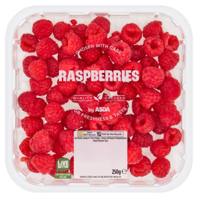 ASDA Raspberries 250g