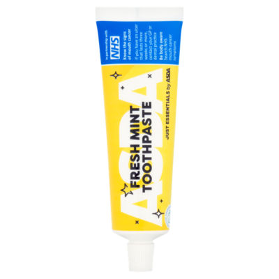 JUST ESSENTIALS by ASDA Just Essentials by  Fresh Mint Toothpaste 100ml
