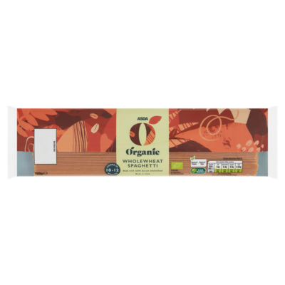 ASDA Organic Organic Wholewheat Spaghetti 500g