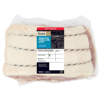 Buxted Farms Rindless Pork Loin Joint
