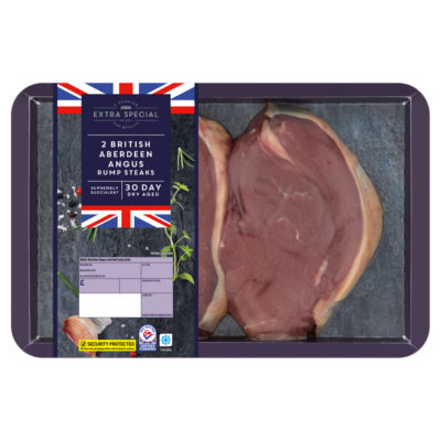 ASDA Extra Special 2 British Aberdeen Angus Rump Steaks