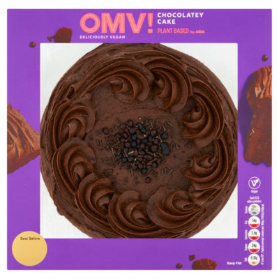 OMV! Deliciously Vegan Plant Based OMV! Chocolatey Cake