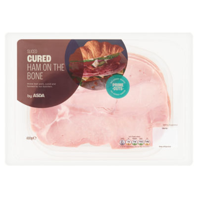 ASDA Sliced Ham on the Bone 400g