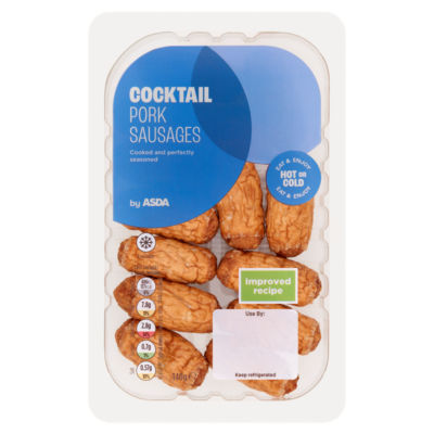 ASDA Cocktail Pork Sausages 140g