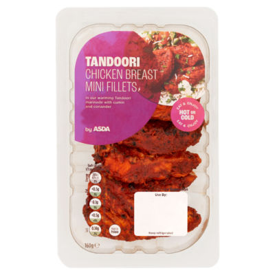ASDA Tandoori Chicken Breast Mini Fillets 160g