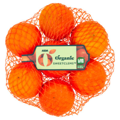 ASDA Organic Sweetclems 500g