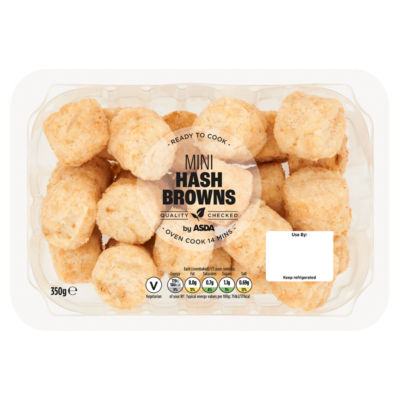ASDA Crisp & Golden Mini Hash Browns 350g