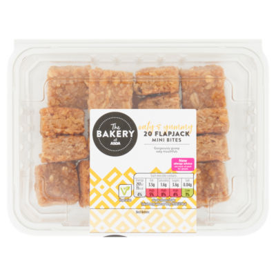 The BAKERY at ASDA 20 Flapjack Mini Bites 240g