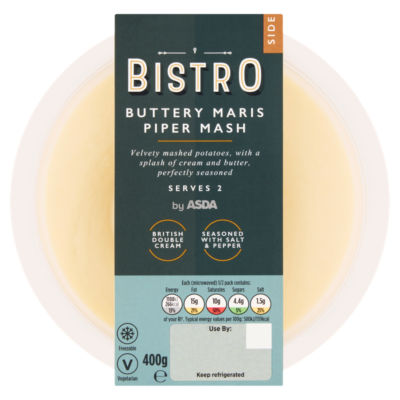 Bistro by ASDA Bistro Buttery Maris Piper Mash 400g