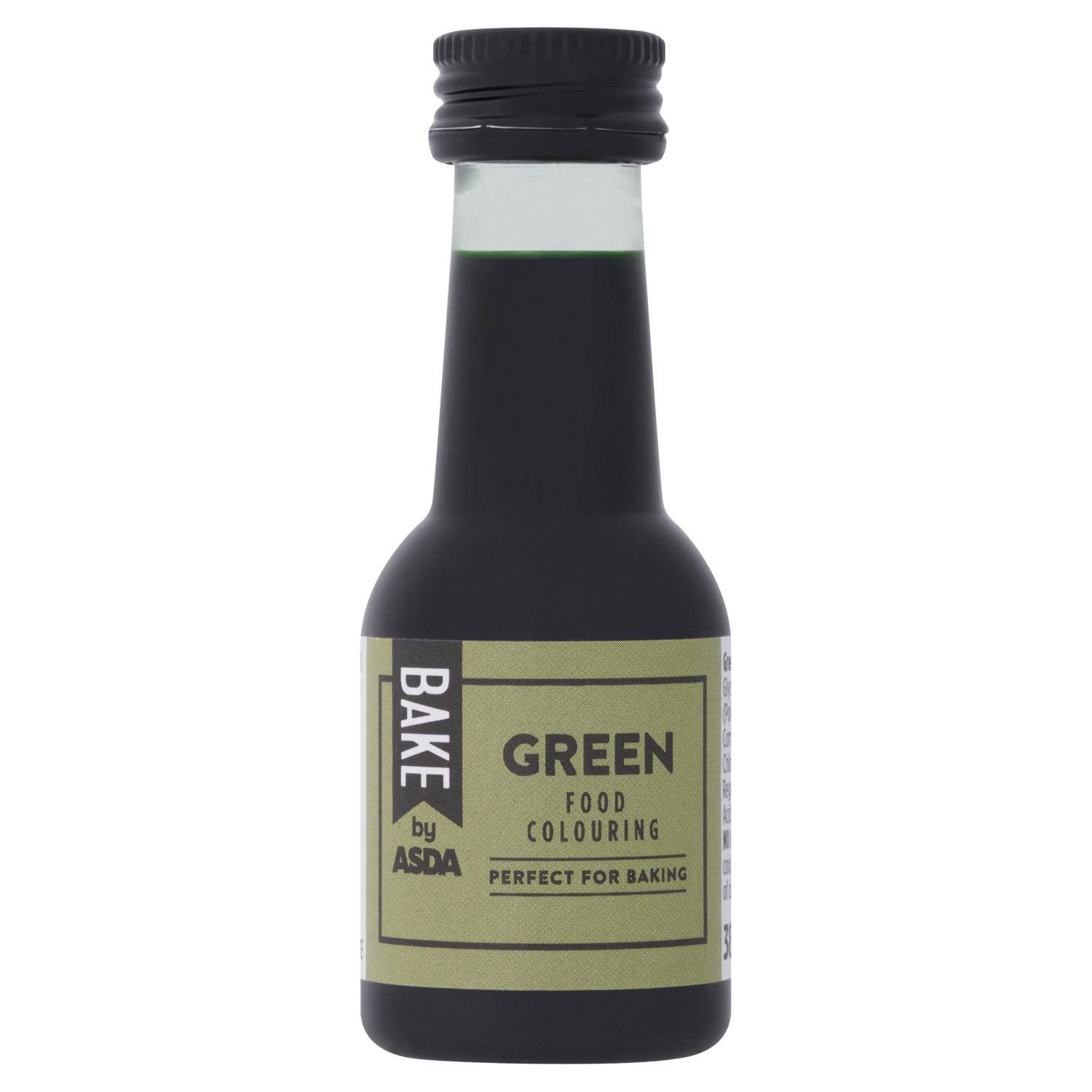 ASDA BAKE Green Food Colouring 38ml