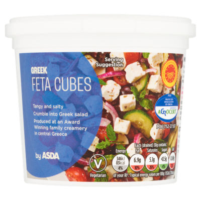 ASDA Greek Feta Cubes 350g