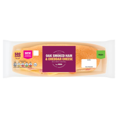 Oak Smoked Ham & Cheese Sub Roll