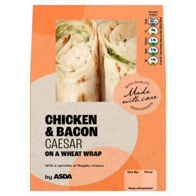 ASDA Chicken & Bacon Caesar Wrap