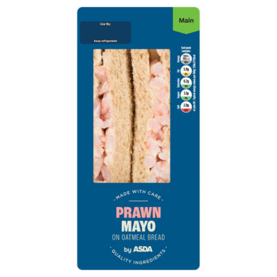 Asda Prawn Mayo Sandwich