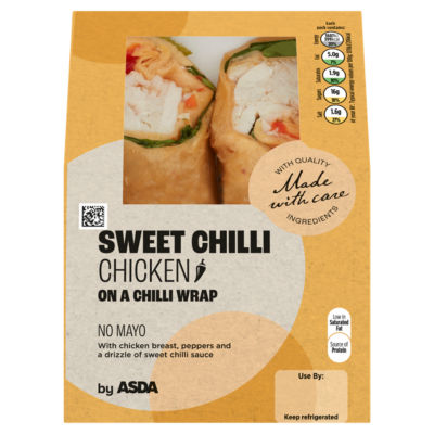 Asda Sweet Chilli Chicken Wrap