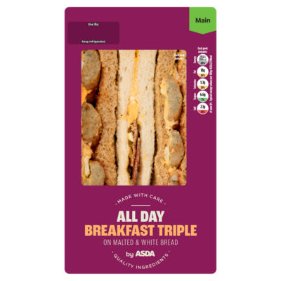 ASDA All-Day Breakfast Triple Sandwich