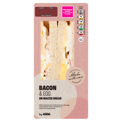 ASDA Egg & Bacon Sandwich