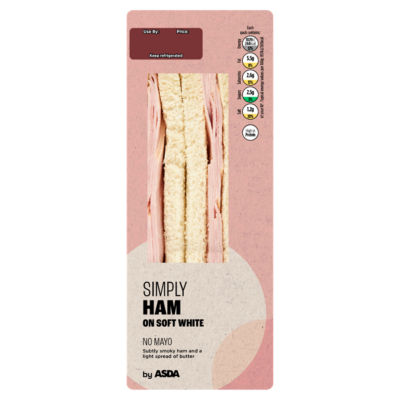 Asda Ham Sandwich