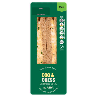 ASDA Egg & Cress Sandwich