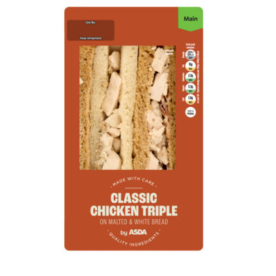 Asda Chicken Triple Sandwich